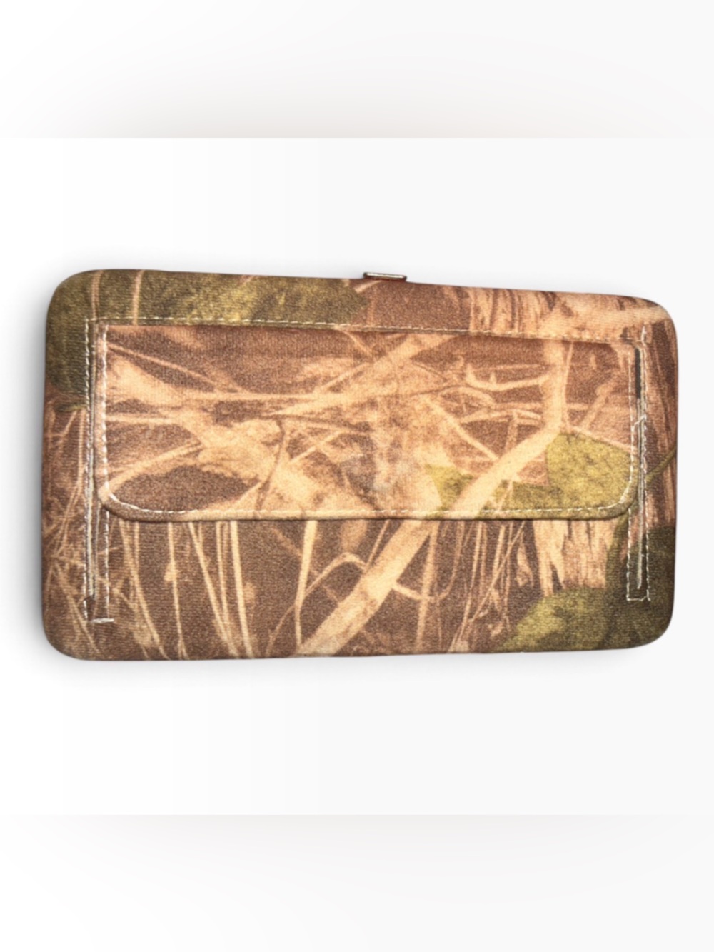 Camouflage Phone Case Wallet - Brown Camo Travel Folio